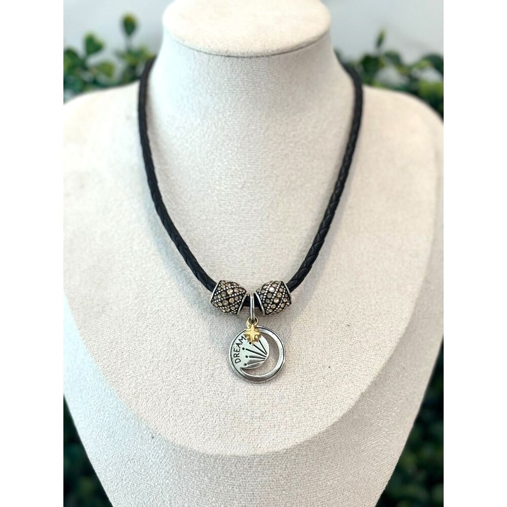 Brighton Shadow Shine Moon Shine Charm Necklace